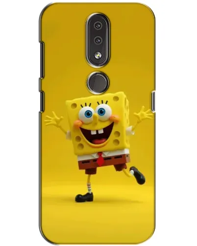 Чехол для Nokia 4.2 с картинкой «Позитивный Губка Боб» Чехол для Nokia 4.2 с картинкой «Позитивный Губка Боб»