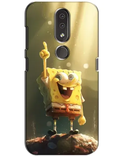 Чехол для Nokia 4.2 с картинкой «Сияющий Спанч Боб» Чехол для Nokia 4.2 с картинкой «Сияющий Спанч Боб»