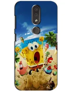 Чехол для Nokia 4.2 с картинкой «Развлечения на пляже»