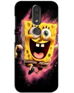 Чехол для Nokia 4.2 с картинкой «Взрывной Спанч Боб»