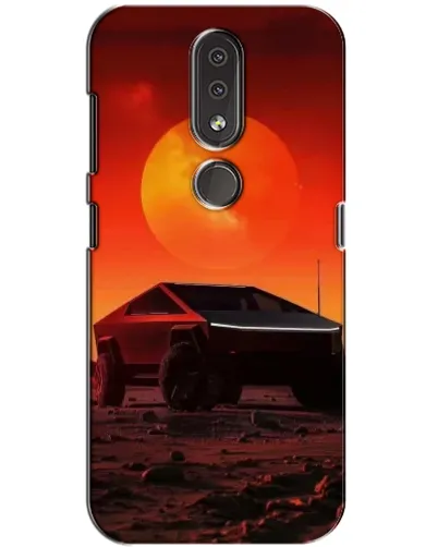 Чехол для Nokia 4.2 с картинкой «Cybertruck на Марсе» Чехол для Nokia 4.2 с картинкой «Cybertruck на Марсе»