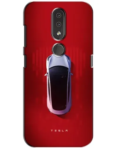 Чехол для Nokia 4.2 с картинкой «Tesla Top View» Чехол для Nokia 4.2 с картинкой «Tesla Top View»