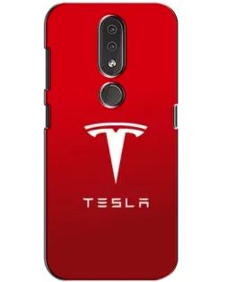 Чехол для Nokia 4.2 с картинкой «Tesla Red Classic» Чехол для Nokia 4.2 с картинкой «Tesla Red Classic»