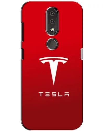 Чехол для Nokia 4.2 с картинкой «Tesla Red Classic» Чехол для Nokia 4.2 с картинкой «Tesla Red Classic»