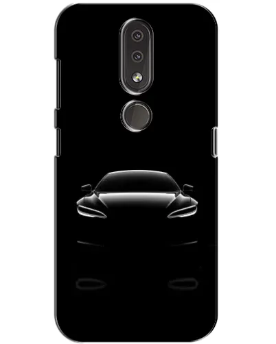 Чехол для Nokia 4.2 с картинкой «Силуэт Tesla Night» Чехол для Nokia 4.2 с картинкой «Силуэт Tesla Night»