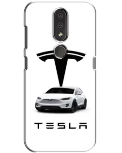 Чехол для Nokia 4.2 с картинкой «Tesla White Style»