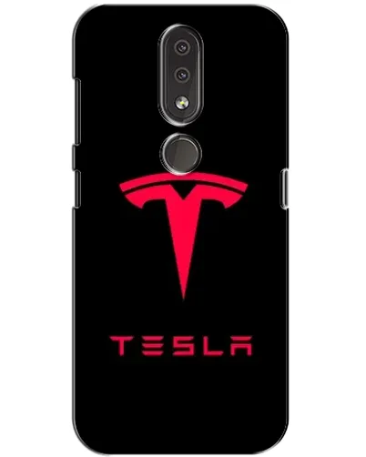Чехол для Nokia 4.2 с картинкой «Tesla Red Logo» Чехол для Nokia 4.2 с картинкой «Tesla Red Logo»