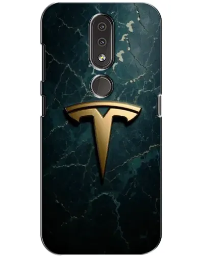 Чехол для Nokia 4.2 с картинкой «Мраморная Tesla Gold» Чехол для Nokia 4.2 с картинкой «Мраморная Tesla Gold»