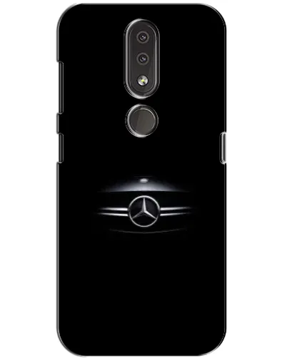 Чехол для Nokia 4.2 с картинкой «Mercedes — абстрактные линии» Чехол для Nokia 4.2 с картинкой «Mercedes — абстрактные линии»