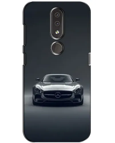 Чехол для Nokia 4.2 с картинкой «Mercedes на черном» Чехол для Nokia 4.2 с картинкой «Mercedes на черном»
