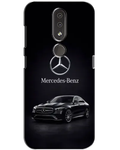 Чехол для Nokia 4.2 с картинкой «Mercedes — решетка радиатора» Чехол для Nokia 4.2 с картинкой «Mercedes — решетка радиатора»