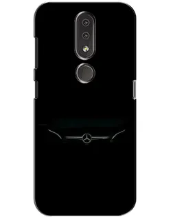Чехол для Nokia 4.2 с картинкой «Mercedes Stealth Look»
