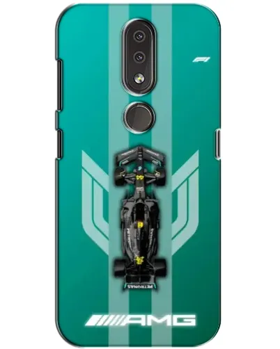 Чехол для Nokia 4.2 с картинкой «Mercedes AMG Petronas» Чехол для Nokia 4.2 с картинкой «Mercedes AMG Petronas»