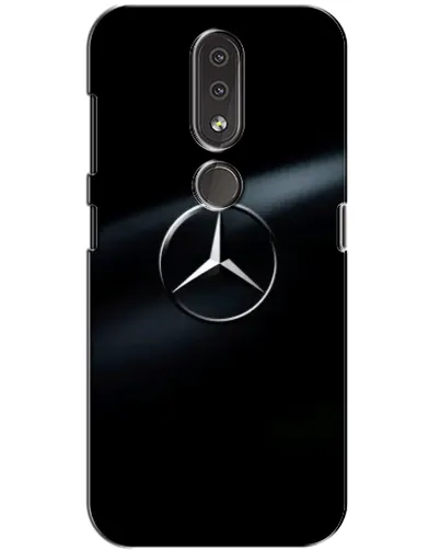 Чехол для Nokia 4.2 с картинкой «Mercedes на металле» Чехол для Nokia 4.2 с картинкой «Mercedes на металле»