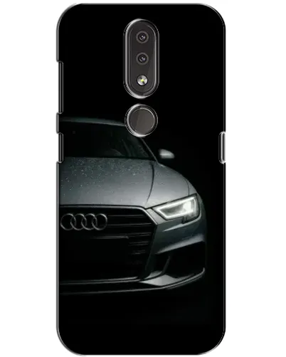 Чехол для Nokia 4.2 с картинкой «Audi — детализация кузова»