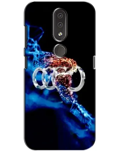 Чехол для Nokia 4.2 с картинкой «Энергия лого Audi»