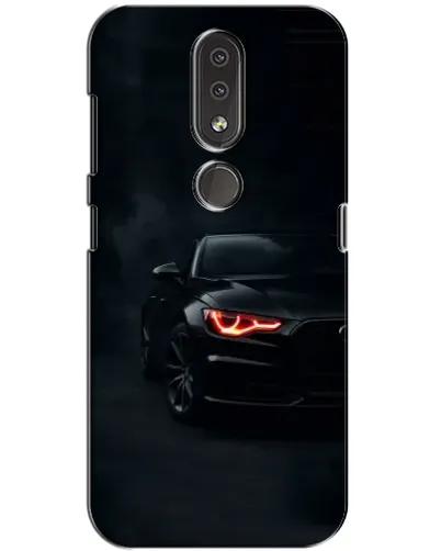 Чехол для Nokia 4.2 с картинкой «Audi — хищный взгляд»