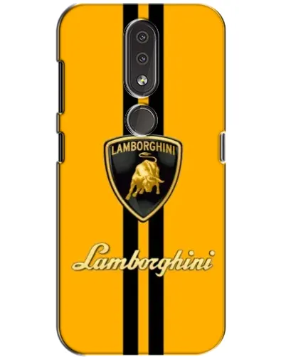 Чехол для Nokia 4.2 с картинкой «Lamborghini Stripe желтый» Чехол для Nokia 4.2 с картинкой «Lamborghini Stripe желтый»