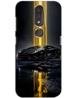 Чехол для Nokia 4.2 с картинкой «Ночной Lamborghini драйв» Чехол для Nokia 4.2 с картинкой «Ночной Lamborghini драйв»
