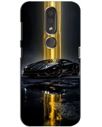 Чехол для Nokia 4.2 с картинкой «Ночной Lamborghini драйв» Чехол для Nokia 4.2 с картинкой «Ночной Lamborghini драйв»