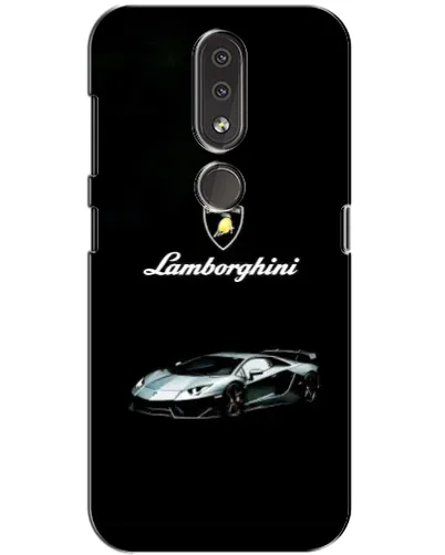 Чехол для Nokia 4.2 с картинкой «Логотип Lamborghini классика» Чехол для Nokia 4.2 с картинкой «Логотип Lamborghini классика»