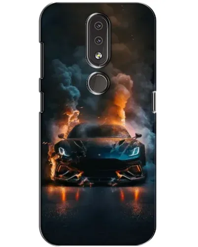 Чехол для Nokia 4.2 с картинкой «Lamborghini дымная эстетика» Чехол для Nokia 4.2 с картинкой «Lamborghini дымная эстетика»