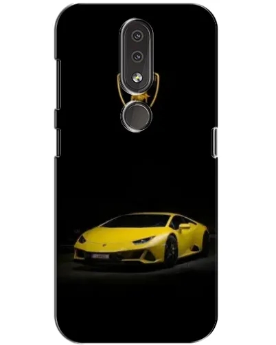 Чехол для Nokia 4.2 с картинкой «Lamborghini желтый акцент» Чехол для Nokia 4.2 с картинкой «Lamborghini желтый акцент»