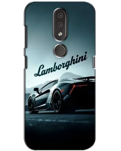 Чехол для Nokia 4.2 с картинкой «Классическая надпись Lamborghini» Чехол для Nokia 4.2 с картинкой «Классическая надпись Lamborghini»