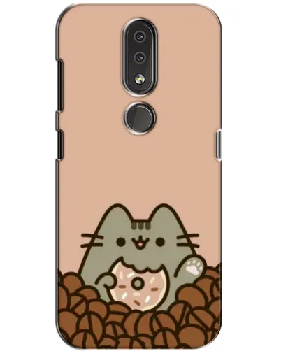 Чехол для Nokia 4.2 с картинкой «Кофейный Пушин»
