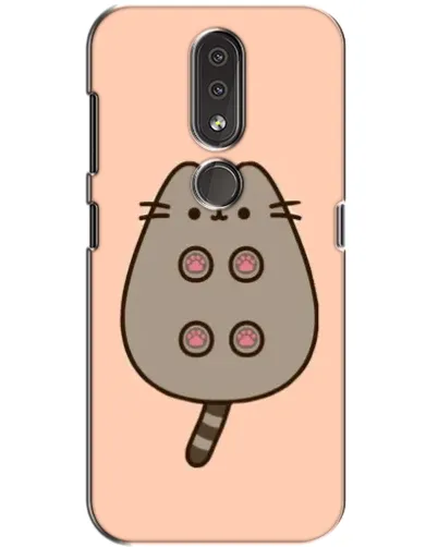 Чехол для Nokia 4.2 с картинкой «Пушин пузиком кверху»