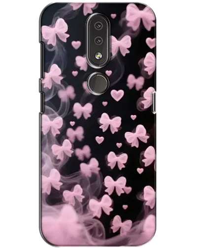 Чехол для Nokia 4.2 с картинкой «Неоновое кружево» Чехол для Nokia 4.2 с картинкой «Неоновое кружево»