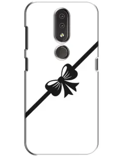 Чехол для Nokia 4.2 с картинкой «Диагональный бант»