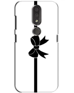 Чехол для Nokia 4.2 с картинкой «Вертикальный бант»