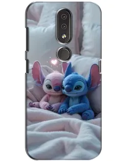 Чехол для Nokia 4.2 с картинкой «Плюшевые Стич Ангел» Чехол для Nokia 4.2 с картинкой «Плюшевые Стич Ангел»