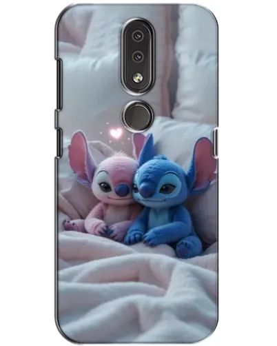 Чехол для Nokia 4.2 с картинкой «Плюшевые Стич Ангел» Чехол для Nokia 4.2 с картинкой «Плюшевые Стич Ангел»