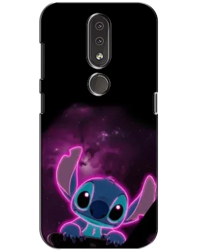 Чехол для Nokia 4.2 с картинкой «Неоновый Stitch» Чехол для Nokia 4.2 с картинкой «Неоновый Stitch»