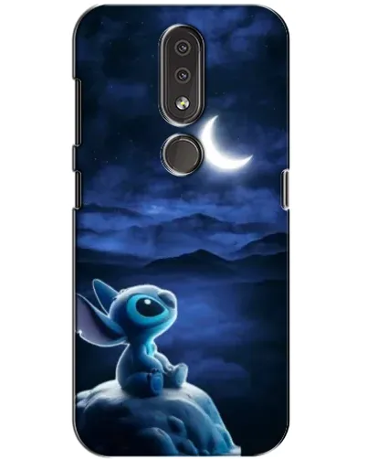 Чехол для Nokia 4.2 с картинкой «Лунная ночь Стича» Чехол для Nokia 4.2 с картинкой «Лунная ночь Стича»