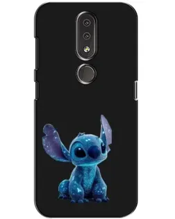 Чехол для Nokia 4.2 с картинкой «Стич на черном» Чехол для Nokia 4.2 с картинкой «Стич на черном»