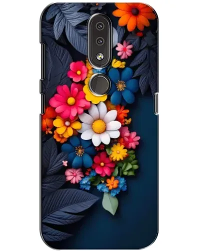 Чехол для Nokia 4.2 с картинкой «Цветочная феерия» Чехол для Nokia 4.2 с картинкой «Цветочная феерия»