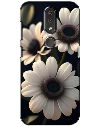 Чехол для Nokia 4.2 с картинкой «Белые маргаритки макро» Чехол для Nokia 4.2 с картинкой «Белые маргаритки макро»