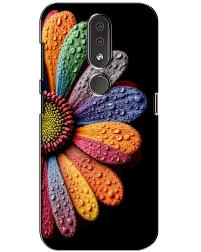 Чехол для Nokia 4.2 с картинкой «Радужный цветок» Чехол для Nokia 4.2 с картинкой «Радужный цветок»