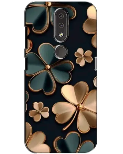Чехол для Nokia 4.2 с картинкой «Клевер в золоте» Чехол для Nokia 4.2 с картинкой «Клевер в золоте»
