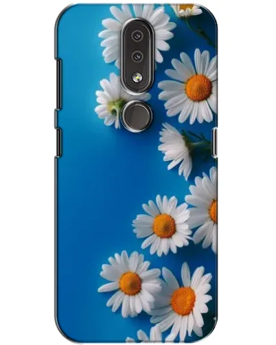 Чехол для Nokia 4.2 с картинкой «Белоснежные маргаритки» Чехол для Nokia 4.2 с картинкой «Белоснежные маргаритки»