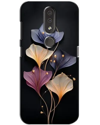 Чехол для Nokia 4.2 с картинкой «Лиловые цветы грации» Чехол для Nokia 4.2 с картинкой «Лиловые цветы грации»