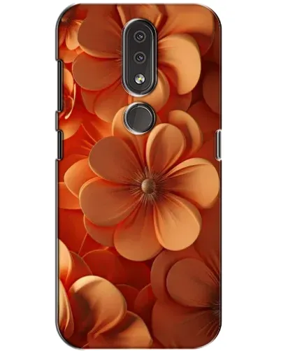 Чехол для Nokia 4.2 с картинкой «Оранжевый макро цветок» Чехол для Nokia 4.2 с картинкой «Оранжевый макро цветок»