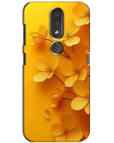 Чехол для Nokia 4.2 с картинкой «Золотые лепестки» Чехол для Nokia 4.2 с картинкой «Золотые лепестки»