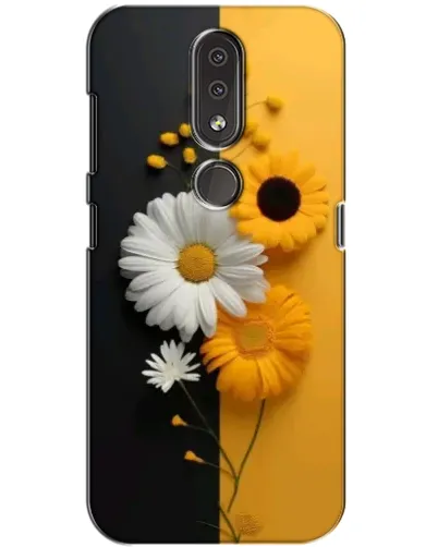 Чехол для Nokia 4.2 с картинкой «Подсолнух и ромашка» Чехол для Nokia 4.2 с картинкой «Подсолнух и ромашка»