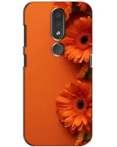 Чехол для Nokia 4.2 с картинкой «Оранжевые герберы» Чехол для Nokia 4.2 с картинкой «Оранжевые герберы»