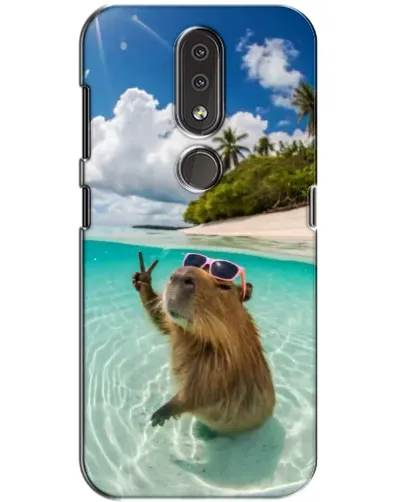 Чехол для Nokia 4.2 с картинкой «Капибара на море» Чехол для Nokia 4.2 с картинкой «Капибара на море»