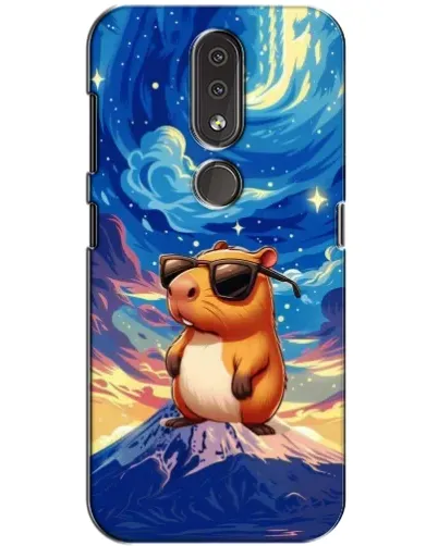 Чехол для Nokia 4.2 с картинкой «Капибара Ван Гога» Чехол для Nokia 4.2 с картинкой «Капибара Ван Гога»